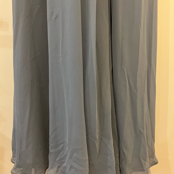 Azazie bridesmaid dress dusty blue - Picture 5 of 11